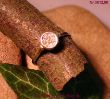 Nr:3612,08 - Ring 585gg - 7 Diamanten zus. ca. 0,15 ct - Ringgröße 55